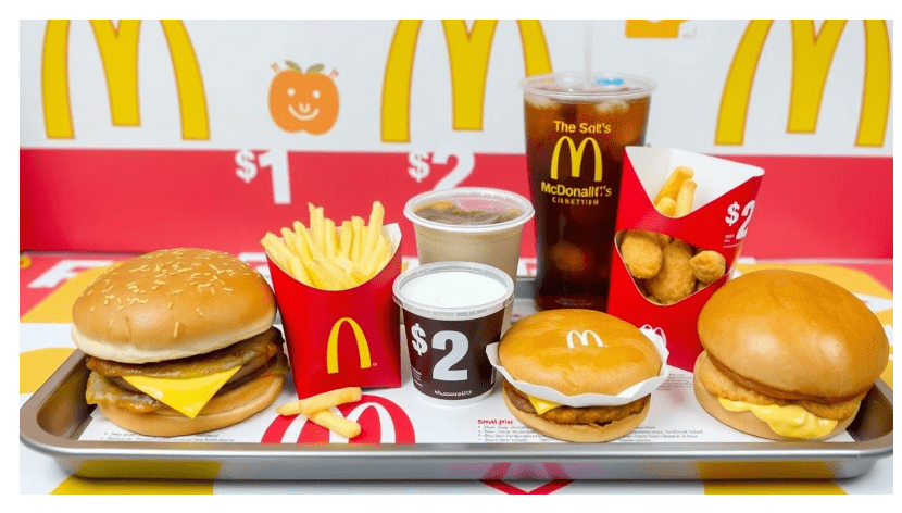 McDonald’s $1 $2 $3 Menu With Prices